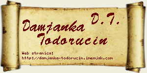 Damjanka Todoručin vizit kartica